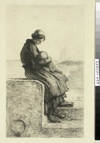 Námořníkovo dětství od Francois Feyen Perrin