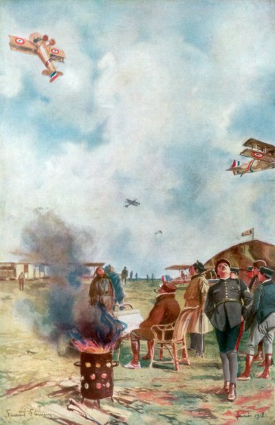 Inverze trochu blízko země, 1918, 1926 od Francois Flameng