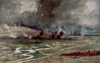 Útok na německé pozice severně od Aisne, 16. dubna 1917, 1926. od Francois Flameng