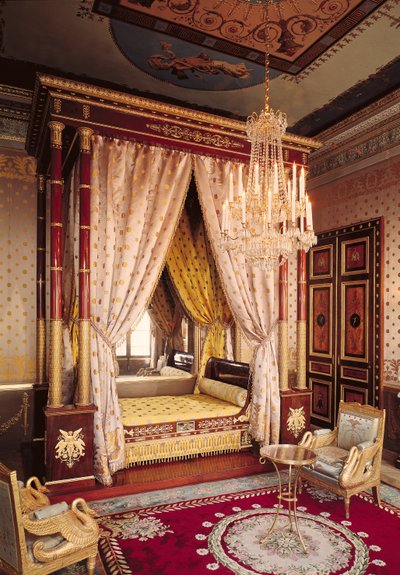 Ložnice královny Hortense de Beauharnais (1783-1837) od Francois Honore Georges Jacob Desmalter