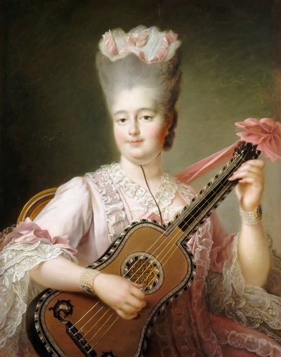 Marie Clotilde z Francie 1759-1802, královna Sardinie od Francois Hubert Drouais