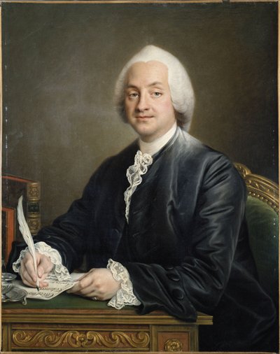 Portrét Denise Paula Le Pot de la Fontaine. 1772 od Francois Hubert Drouais