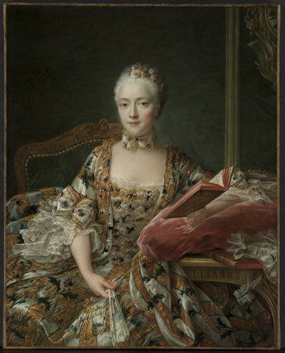 Portrét markýze dAguirandes, 1759. od Francois Hubert Drouais