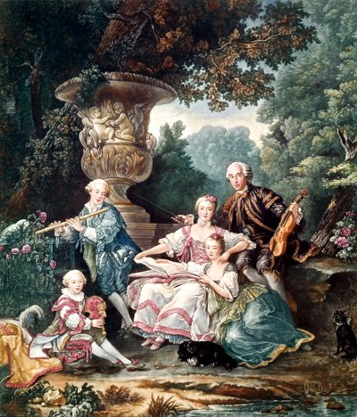 Neznámý obrázek od Francois Hubert Drouais