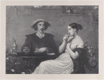 Kavárna, 1840. od Francois Joseph Aime de Lemud