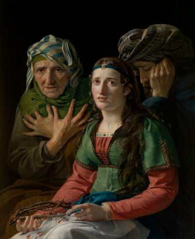 Svatá Veronika z Binasca od Francois Joseph Navez