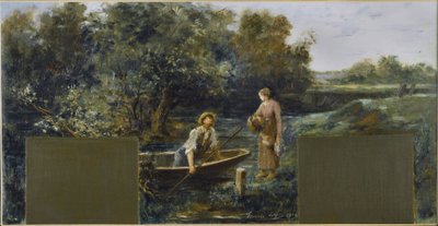 Skica radnice v Nogent-sur-Marne: Idyla u vody od Francois Lafon