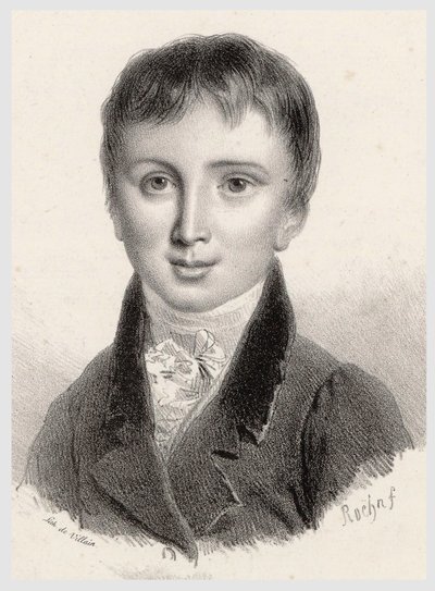 Franz Liszt ve věku 11 let, c. 1822. od Francois Le Villain