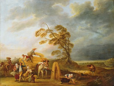 Čtyři hodiny dne: Nešpory, 1771 od Francois Louis Joseph Watteau