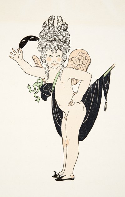 Cherubín z Personages de Comedie, hospoda. 1922 (tisk šablony) od Francois Louis Schmied