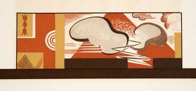 Grafická ilustrace z Prométhée Enchaîné od Aischyla, hospoda. 1941 (tisk šablony) od Francois Louis Schmied
