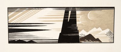 Grafická ilustrace z Prométhée Enchaîné od Aischyla, hospoda. 1941 (tisk šablony) od Francois Louis Schmied