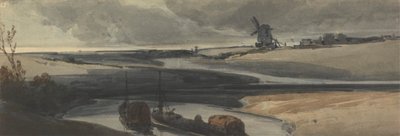 Scéna z francouzského kanálu od Francois Louis Thomas Francia