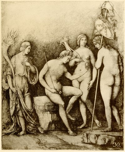 Soud z Paříže od Francois Louis Thomas Francia
