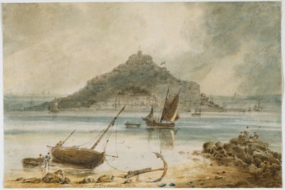 Mont St Michel, 1802 od Francois Louis Thomas Francia
