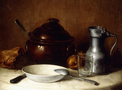 Před jídlem; Před jídlem od Jean Francois Millet