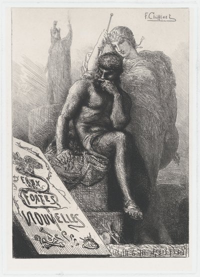 Nové silné vody, 1876. od Francois Nicolas Chifflart