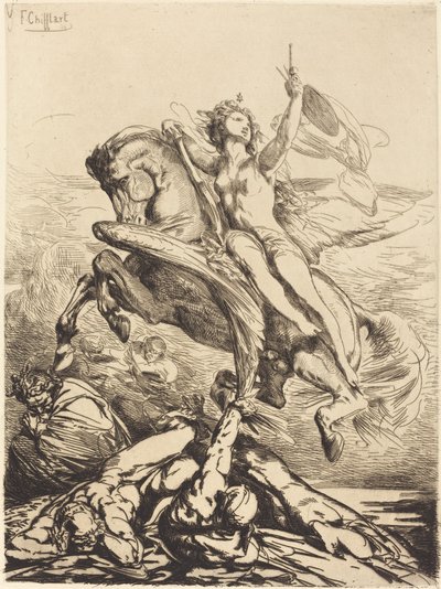 Génius umění od Francois Nicolas Chifflart
