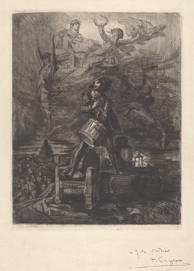 Osvobození Francie od Francois Nicolas Chifflart