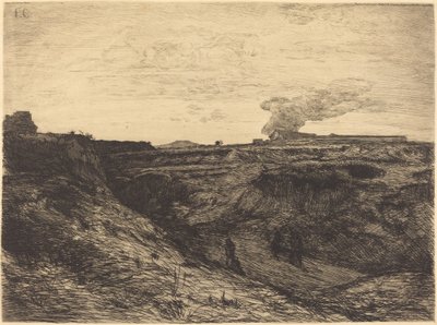 Lom poblíž Montmartru od Francois Nicolas Chifflart