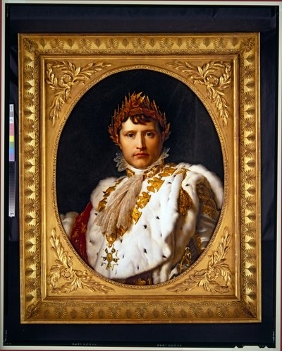 Napoleonův portrét, nedatováno (olej na plátně, oválný) od Francois Pascal Simon Baron Gerard