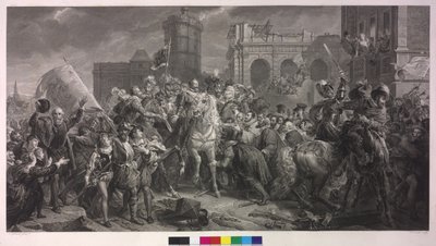 Jindřicha IV. v Paříži dne 22. března 1594 od Francois Pascal Simon Baron Gerard