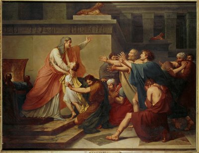 Josef rozpoznán svými bratry (malba na plátně) od Francois Pascal Simon Baron Gerard