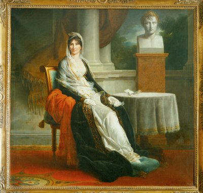 Laetitia Bonaparte, rozená Ramolino, Napoleonova matka od Francois Pascal Simon Baron Gerard