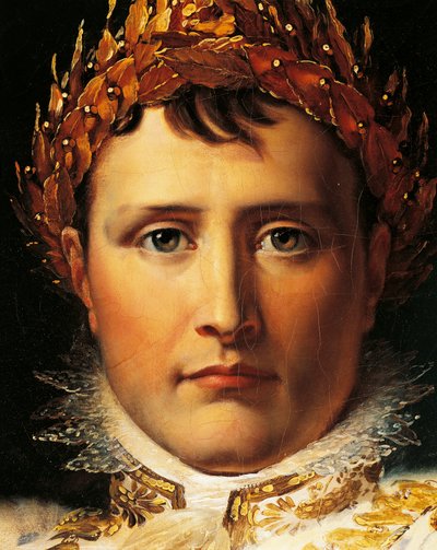 Napoleon Bonaparte v císařských jízdách, cca 1805, Francois Baron Gerard (1770-1837), olej na plátně, napoleonská éra, Francie od Baron François Pascal Simon Gérard