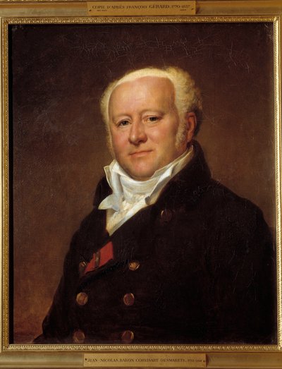 Portrét barona Jeana Nicolase Corvisart-Desmaretz (Corvisart Desmaretz od Baron François Pascal Simon Gérard