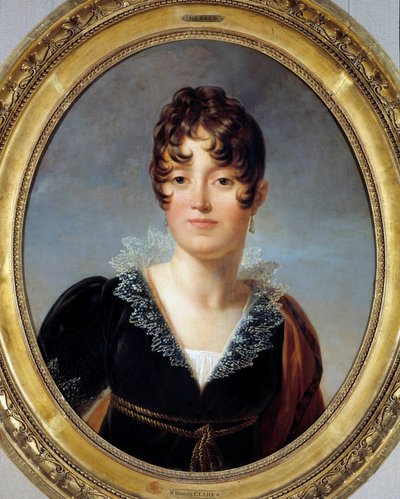 Portrét Desiree Clary od Francois Pascal Simon Baron Gerard