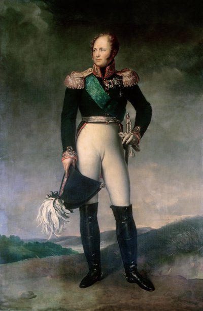 Alexandr I. z Ruska od Francois Pascal Simon Gerard