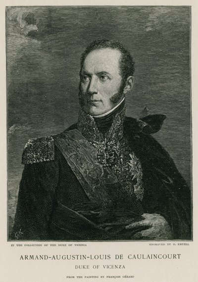 Armand-Augustin-Louis de Caulaincourt od Francois Pascal Simon Gerard
