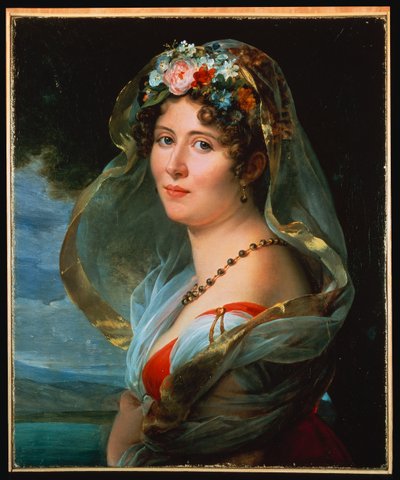 Portrét Constance Ossolinska Lubienska od Francois Pascal Simon Gerard