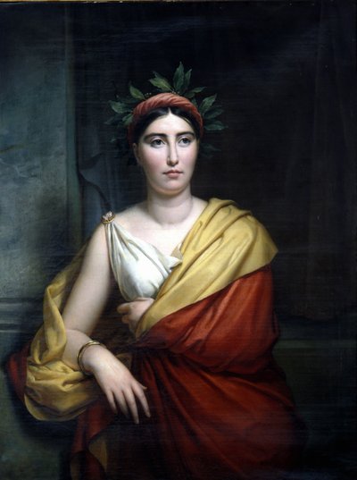Portrét zpěvačky Giuditta Pasta od Francois Pascal Simon Gerard