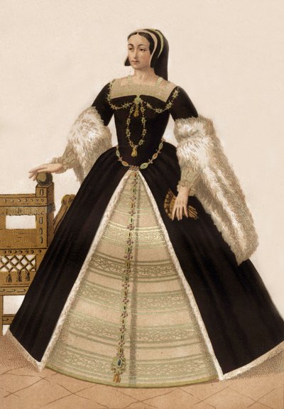 Claude de France (rytina) od Francois Roger de Gaignieres