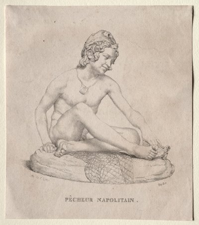 Novopolitní rybář od Francois Rude