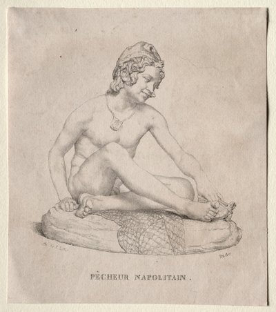 Novopolitní rybář, 1835. od Francois Rude