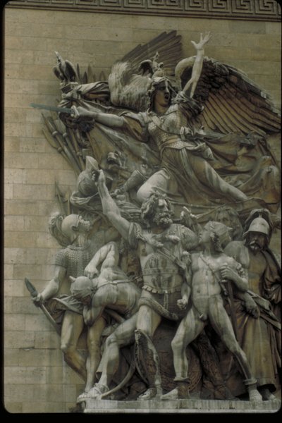 Odchod dobrovolníků v roce 1792 od Francois Rude