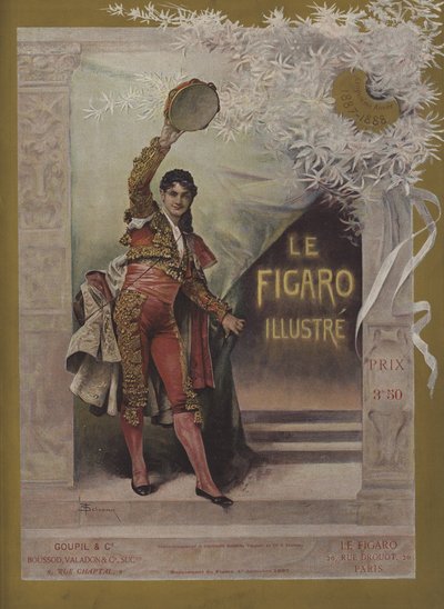 Obálka Le Figaro Illustre, 1. prosince 1887 od Francois Schommer