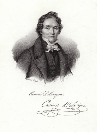 Kazimír Delavigne od Francois Seraphin Delpech
