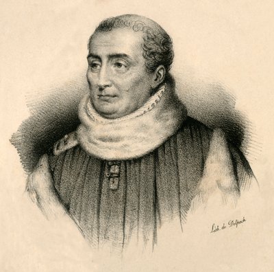 Christophe de Thou, 1508-1582, c1830. od Francois Seraphin Delpech