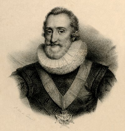 Jindřich IV, 1553-1610, c1830. od Francois Seraphin Delpech