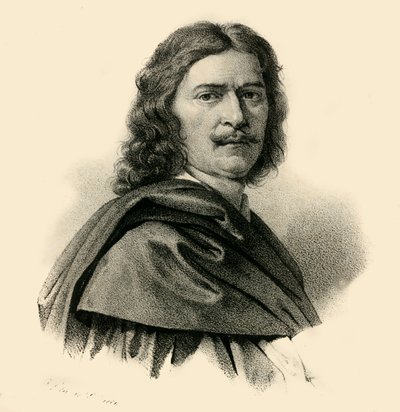 Nicolas Poussin, 1594-1665, c1830. od Francois Seraphin Delpech