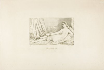 Odaliska od Francois Seraphin Delpech