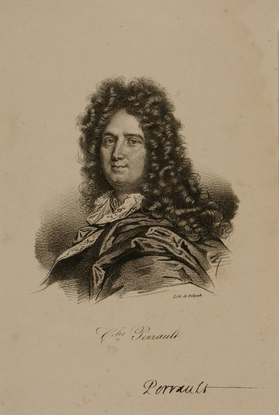 Portrét Charlese Perraulta (1628-1703) od Francois Seraphin Delpech