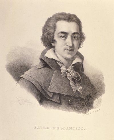 Portrét Fabre dEglantine (1750-94), 1825 od Francois Seraphin Delpech