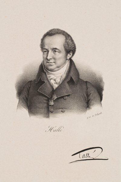 Portrét Karla Halleho od Francois Seraphin Delpech