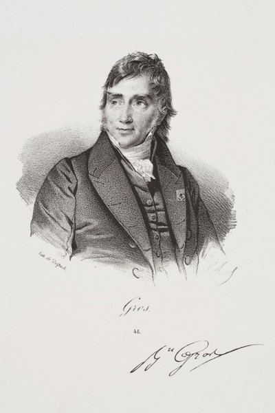 Portrét umělce Antoine-Jean Gros od Francois Seraphin Delpech