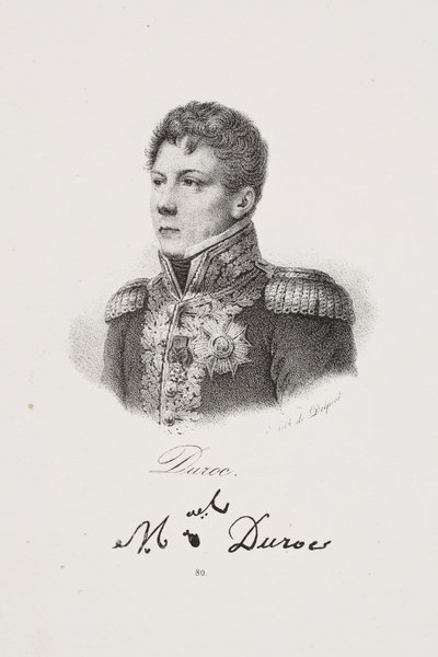 Portrét generála Gérauda Christophe Michela Duroca od Francois Seraphin Delpech